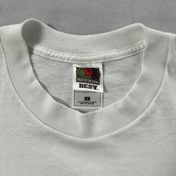 Vintage Crosby Stills Nash Young Shirt Men Medium Simpsons Tour of America 2002 - Picture 3 of 11